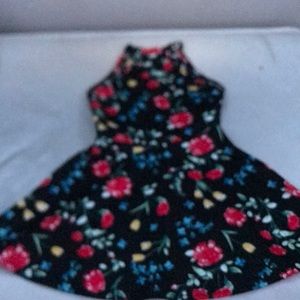 Black Flower Dress